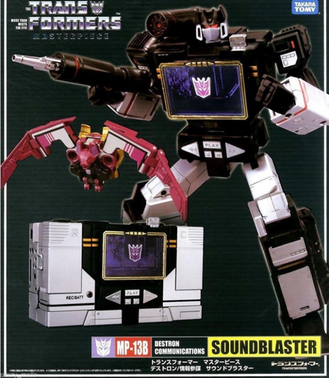 MP-13B Soundblaster and Ratbat | Transformers Masterpiece
