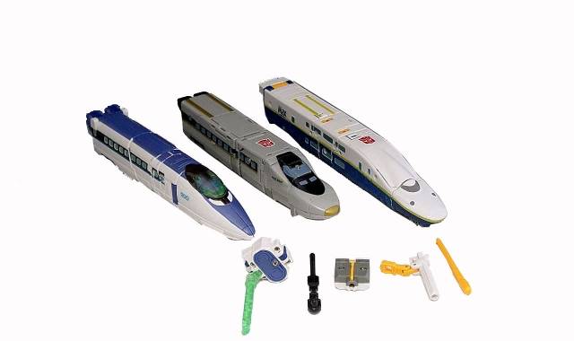 Rail Racer Set of 3 Mega Class | Transformers Robots in Disguise RID