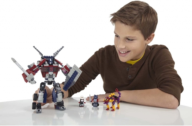 Beast Blade Optimus Prime Set | KRE-O Transformers Beast Hunters