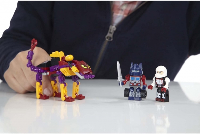 Beast Blade Optimus Prime Set | KRE-O Transformers Beast Hunters