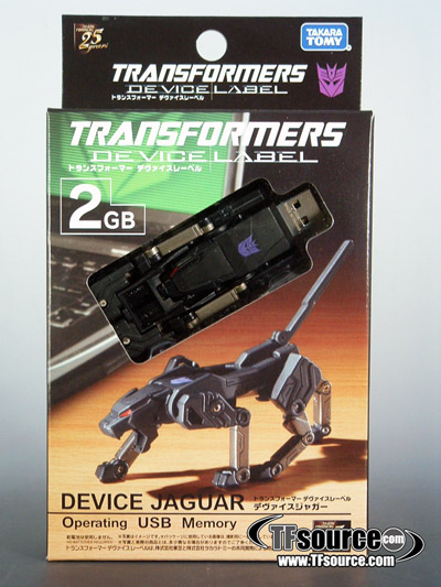 Ravage Transforming USB Flash Memory 2GB | Transformers Device Label