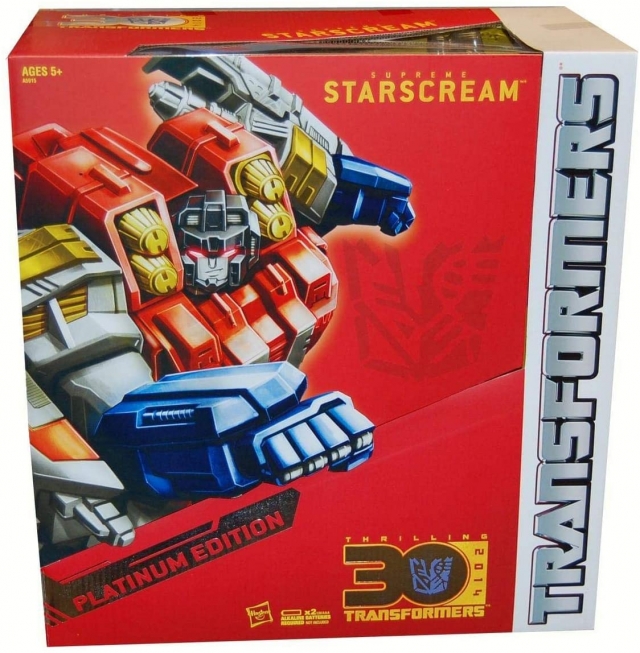 Supreme Starscream Year of the Horse Edition | Transformers Platinum Edition