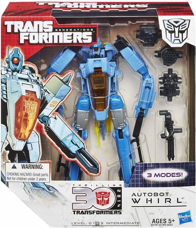 Voyager Class Autobot Whirl | Transformers Generations Thrilling 30