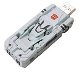 Tigatron Transforming USB Flash Memory 2GB | Transformers Device Label