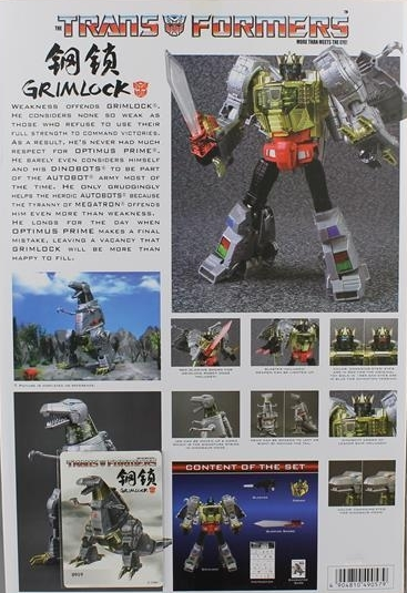 Grimlock Cybertron Con Convention Exclusive | Transformers Masterpiece