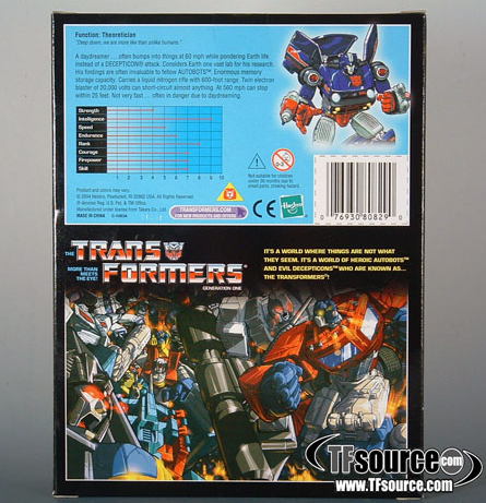 Transformers G1 Skids | The Transformers Generation One Commemorative Series