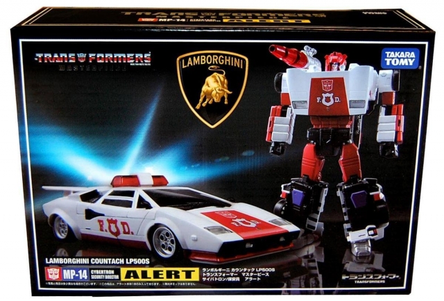 MP-14 Red Alert | Transformers Masterpiece