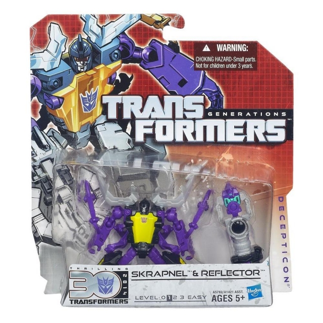 Legends Class Skrapnel and Reflector | Transformers Generations Thrilling 30