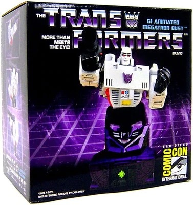 G1 Animated Megatron Bust SDCC Exclusive | Transformers Generation One
