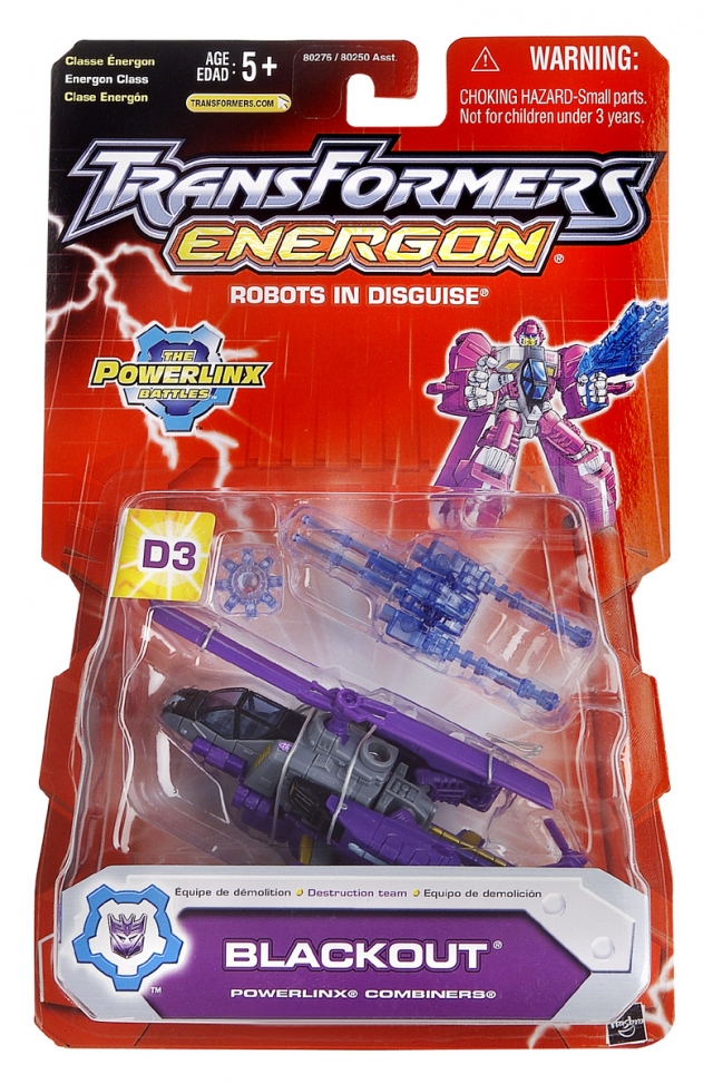 Basic Class Blackout  | Transformers Energon