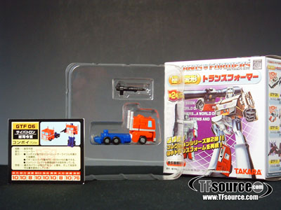 WST TFG06 Convoy Optimus Prime Anime Version | Worlds Smallest Transformers