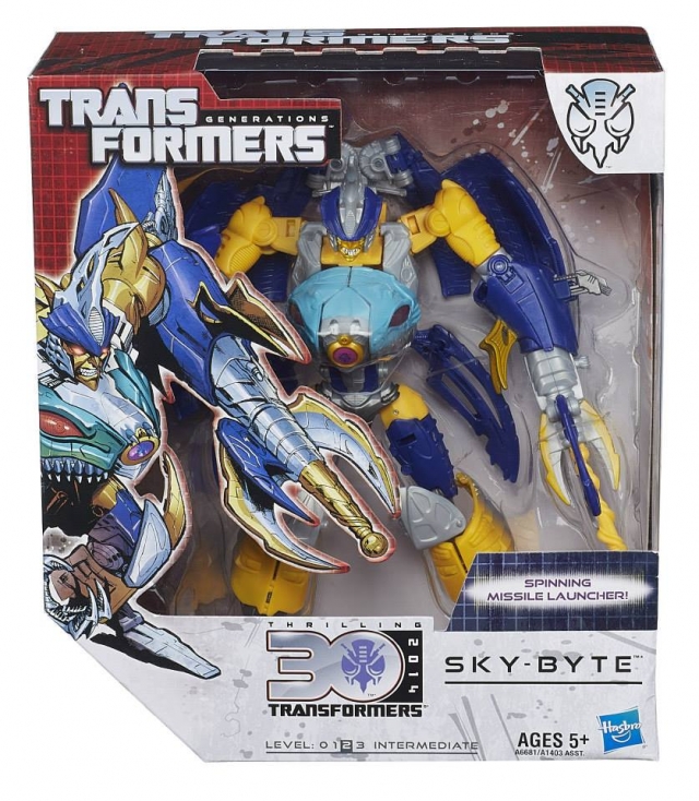 Voyager Class Sky-Byte | Transformers Generations Thrilling 30