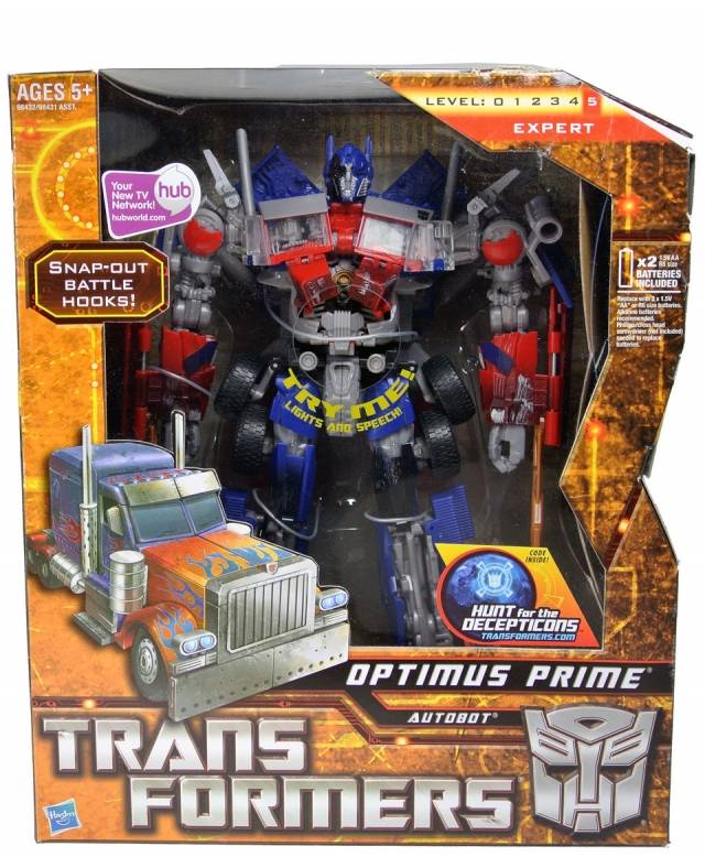 Battle Hooks Optimus Prime Leader Class | Transformers Hunt for the Decepticons HFTD