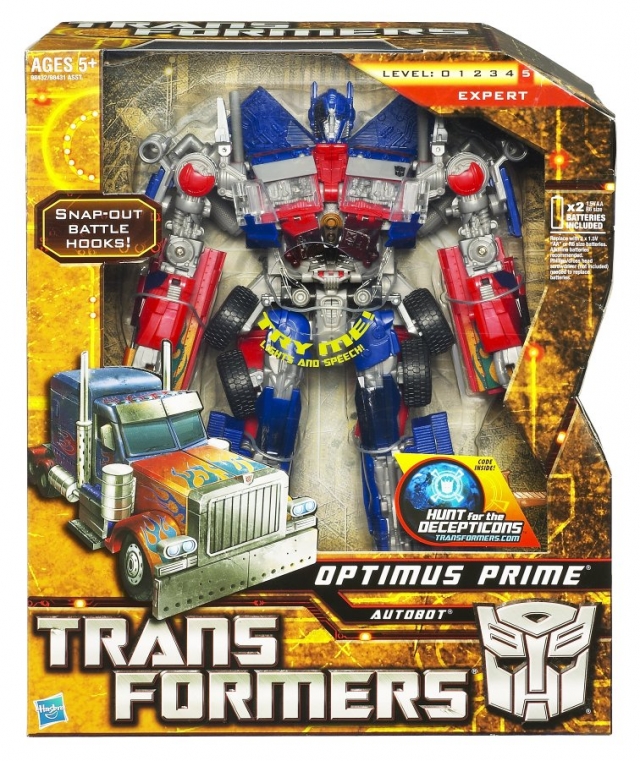 Battle Hooks Optimus Prime Leader Class | Transformers Hunt for the Decepticons HFTD