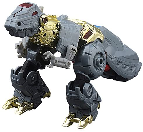 Voyager Class Silver Knight Optimus Prime & Grimlock | Transformers 4 Age of Extinction AOE