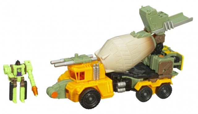 Voyager Class Decepticon Heavy Load with Drill Bit Mini-Con | Transformers Universe