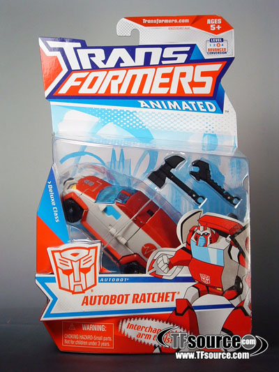 Deluxe Class Autobot Ratchet  | Transformers Animated