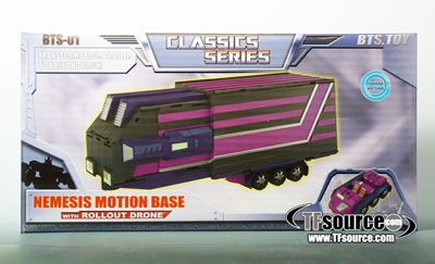 BTS-01 Nemesis Motion Base with Rollout Drone | BTS Toy