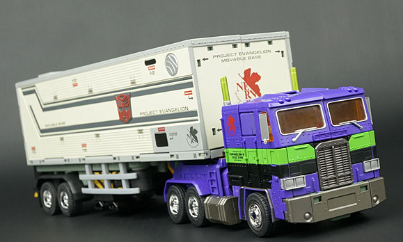 MP-10EVA Optimus Prime Convoy Evangelion Version and Trailer | Transformers Masterpiece