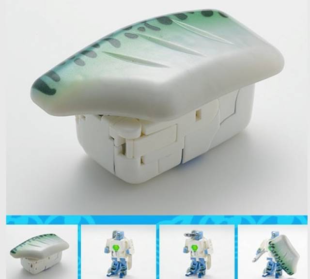 S-05 Saiban | Transforming Sushi | Osushi Sentai Sharida Takara Tomy Arts