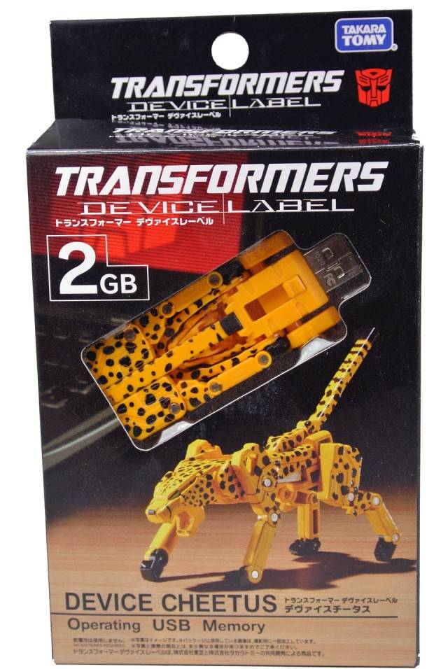 Cheetor Cheetas Transforming USB Flash Memory 2GB | Transformers Device Label