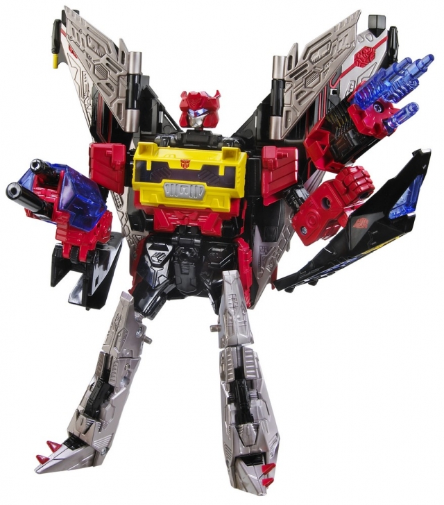 Voyager Class Autobot Blaster with Blockrock Mini-Con | Transformers Universe