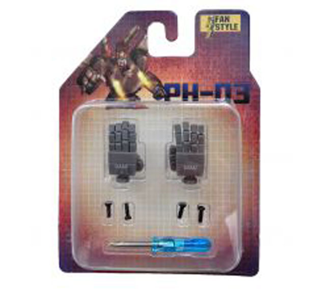 Hand Upgrade Kit Blue Version for Transformers Masterpiece MP-18 Bluestreak | Fans Style