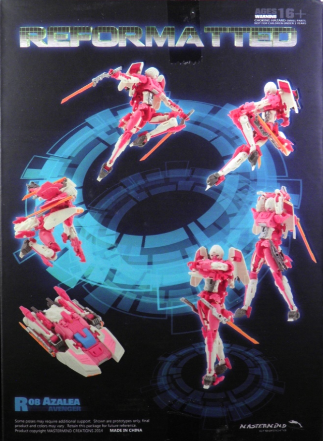 R-08 Azalea the Avenger | Mastermind Creations | Reformatted