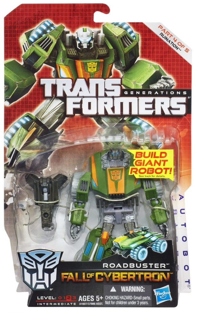 Roadbuster Deluxe Class | Transformers Generations Fall of Cybertron