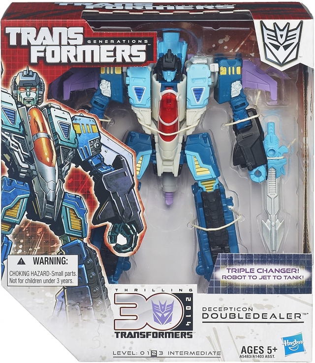 Voyager Class Decepticon Doubledealer | Transformers Generations Thrilling 30