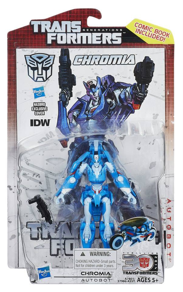 Deluxe Class Chromia | Transformers Generations Thrilling 30