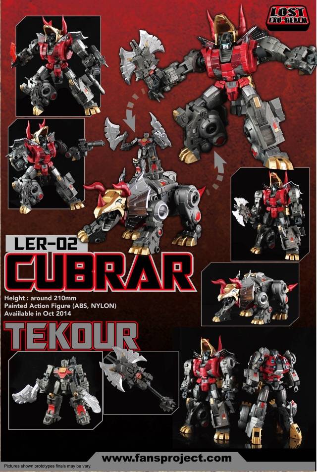 LER-02 Cubrar and Tekour | Fansproject Lost Exo Realm