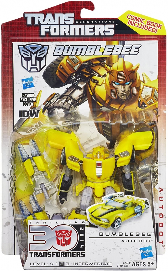 Deluxe Class Bumblebee IDW Version | Transformers Generations Thrilling 30