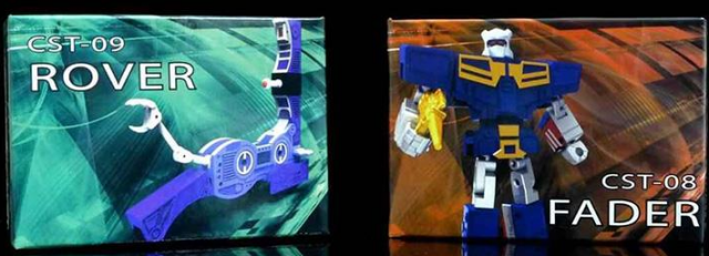 CST-08 Fader and CST-09 Rover Set of 2 | KFC Toys