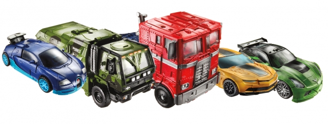 Voyager Class Autobots United Set of 5 | Transformers 4 Age of Extinction AOE Platinum Edition