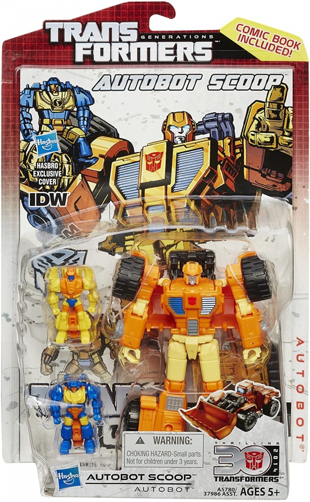 Deluxe Class Scoop | Transformers Generations Thrilling 30