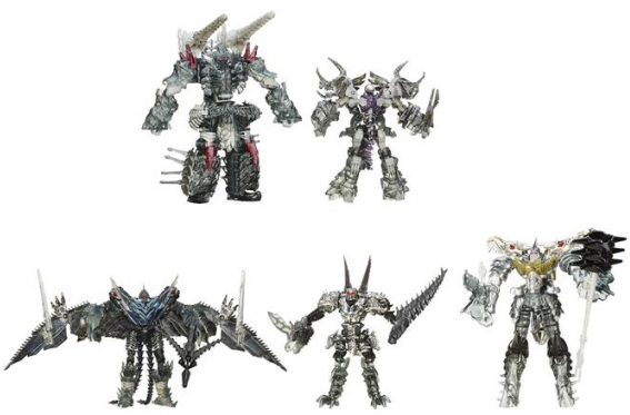 Dinobots Unleashed Set of 5 | Transformers Platinum Edition