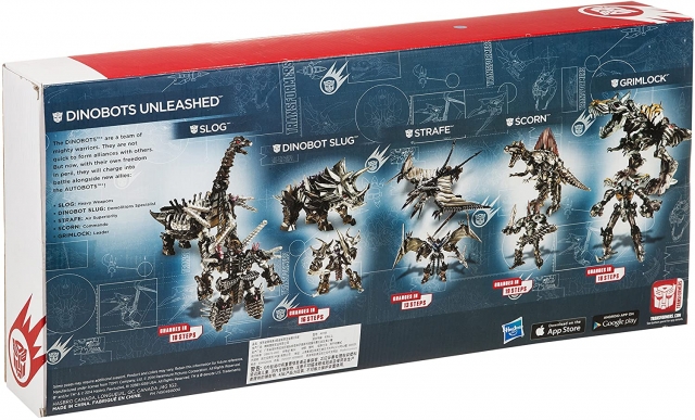 Dinobots Unleashed Set of 5 | Transformers Platinum Edition