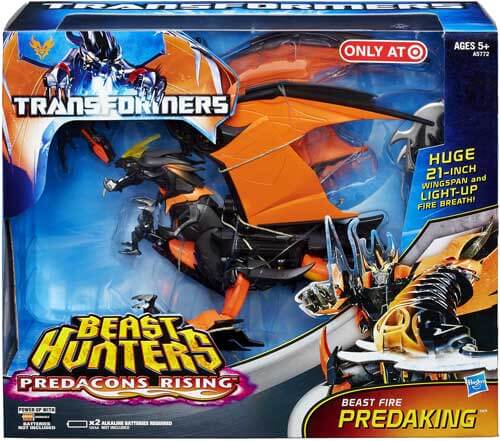 Ultimate Beast Fire Predaking | Transformers Prime Beast Hunters Predacons Rising