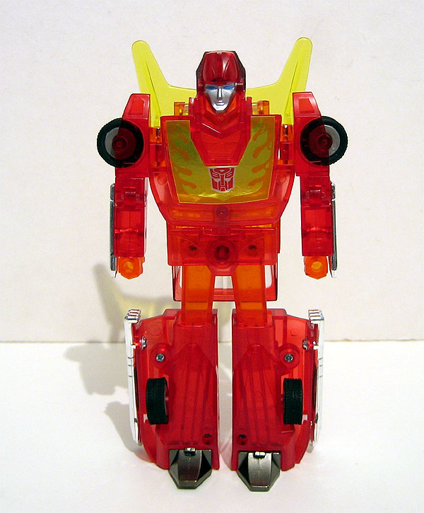 Transformers G1 C-78C Hot Rodimus Crystal Version | Transformers G1 Reissues
