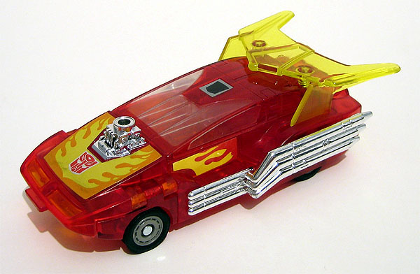 Transformers G1 C-78C Hot Rodimus Crystal Version | Transformers G1 Reissues