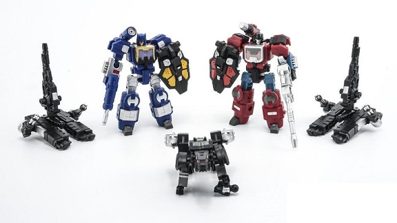 IF-EX03S Scouts and Sniper Set of 5 Figures | Iron Factory