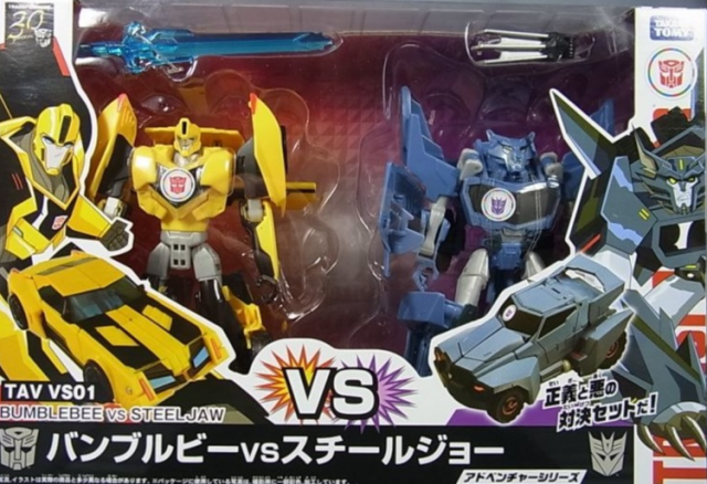 TAVVS01 Bumblebee Vs. Steeljaw | Transformers Adventure