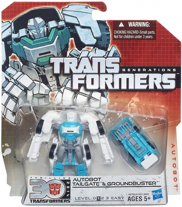 Legends Class Autobot Tailgate and Groundbuster | Transformers Generations Thrilling 30