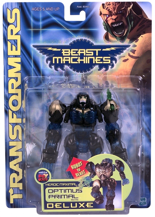 Deluxe Class Optimus Primal | Transformers Beast Machines