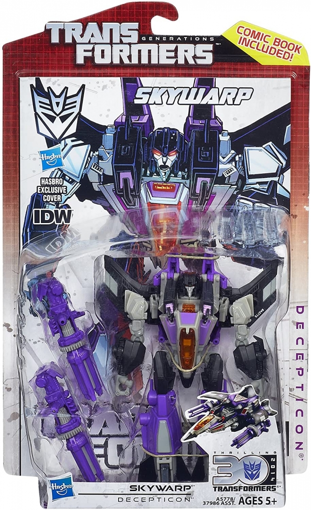 Deluxe Class Skywarp | Transformers Generations Thrilling 30
