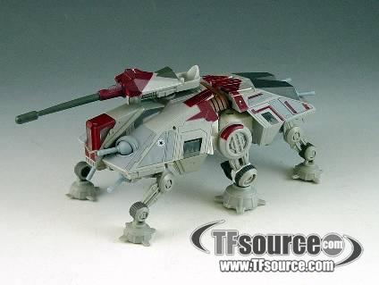 Captain Rex to AT-TE | Star Wars Transformers Crossover