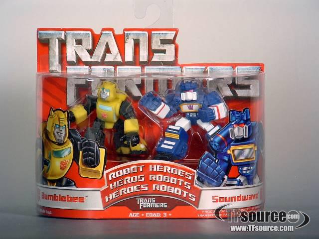 Bumblebee vs Soundwave | Transformers Robot Heroes