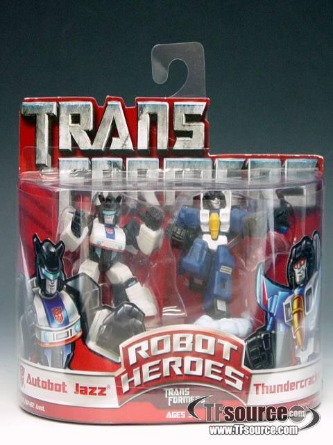 Jazz vs Thundercracker | Transformers Robot Heroes