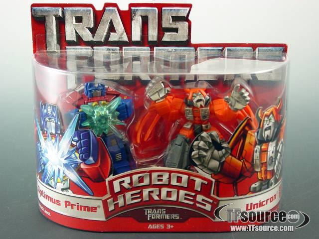 Optimus Prime vs Unicron | Transformers Robot Heroes